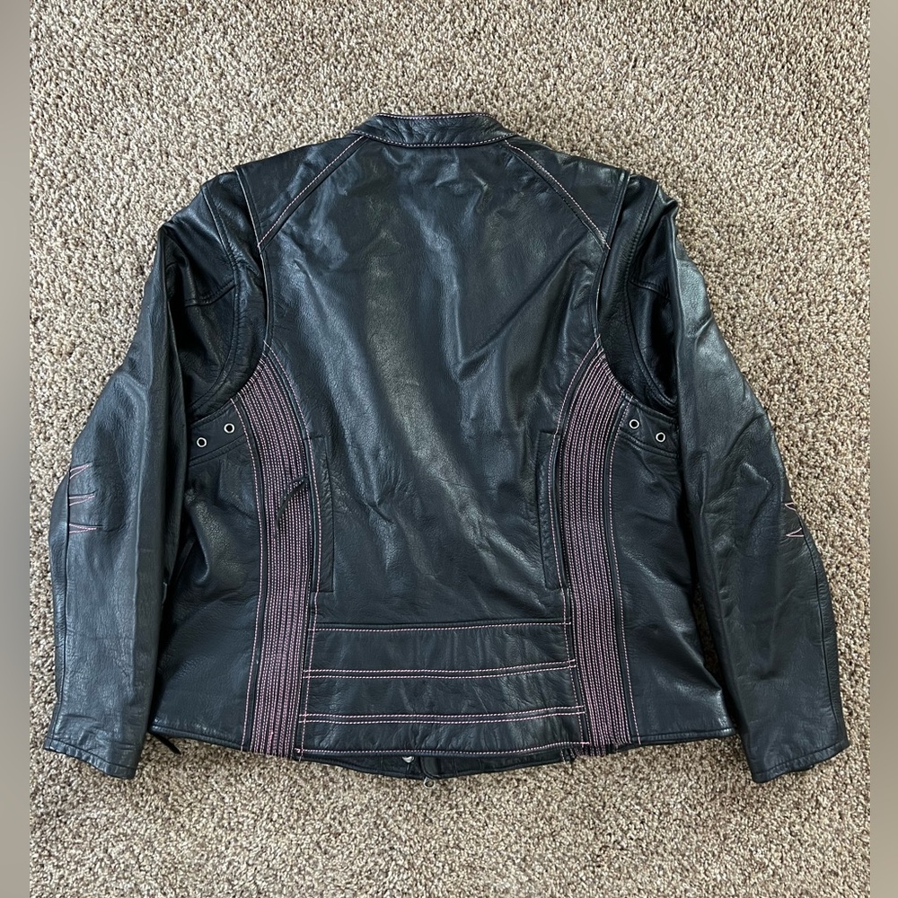 Harley Davidson Rider Leather Jacket - Picture 8 of 11
